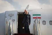 قاليباف يغادر سان بطرسبورغ عائدا الى طهران