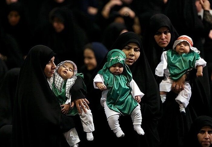 همدان در سوگ ۶ ماهه دشت کربلا/ برگزاری همایش شیرخوارگان در ۳۰۰ نقطه استان