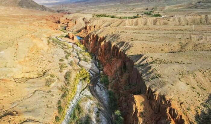 خنکای دره مزارشاه در دل کویر