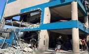 غزہ میں انروا کے کالج پر صیہونی حکومت کا وحشیانہ حملہ