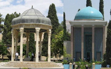 استاندار فارس: بهسازی آرامگاه های حافظ و سعدی در دستور کار قرار گیرد