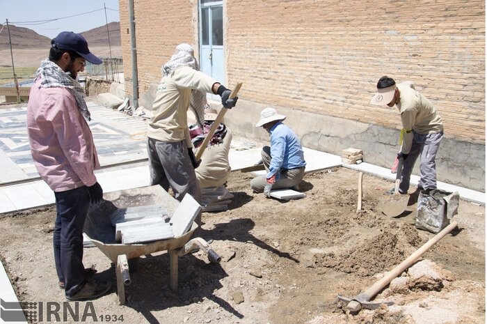 پیشروی نهضت مدرسه سازی البرز در سایه مهربانی جهادی