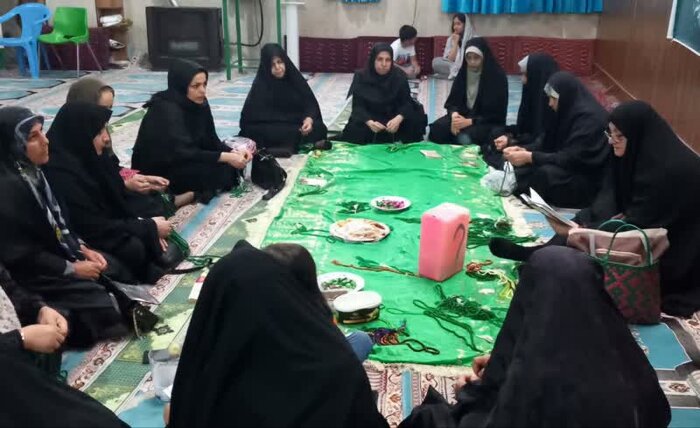 حال و هوای خانه گلستانیها در عزای امام حسین (ع) حال و هوای خانه گلستانیها در عزای امام حسین (ع)