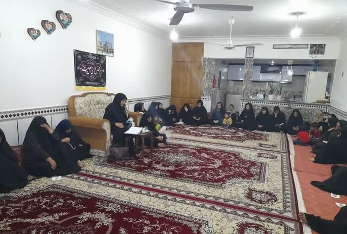 حال و هوای خانه گلستانیها در عزای امام حسین (ع)