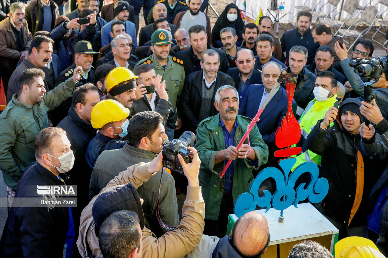 افتتاح ۱۴ هزار و ۶۶۰ میلیارد ریال طرح‌ گازرسانی، یادگار دولت سیزدهم در کرمانشاه