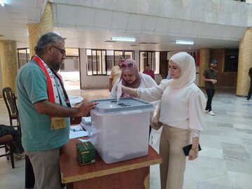 آغاز انتخابات پارلمانی سوریه + عکس