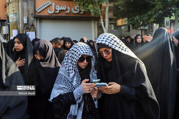 Le Ground Hosseinyeh de Zanjān accueille les personnes en deuil de l'Imam Hussain (AS)