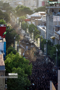 Le Ground Hosseinyeh de Zanjān accueille les personnes en deuil de l'Imam Hussain (AS)