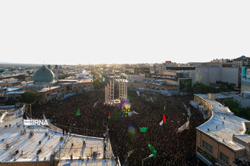 Le Ground Hosseinyeh de Zanjān accueille les personnes en deuil de l'Imam Hussain (AS)