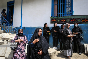 عزاداری تاسوعای حسینی - روستای شاه میلرزان