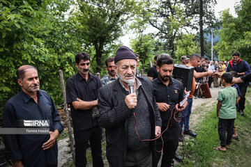 عزاداری تاسوعای حسینی - روستای شاه میلرزان