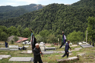 عزاداری تاسوعای حسینی - روستای شاه میلرزان