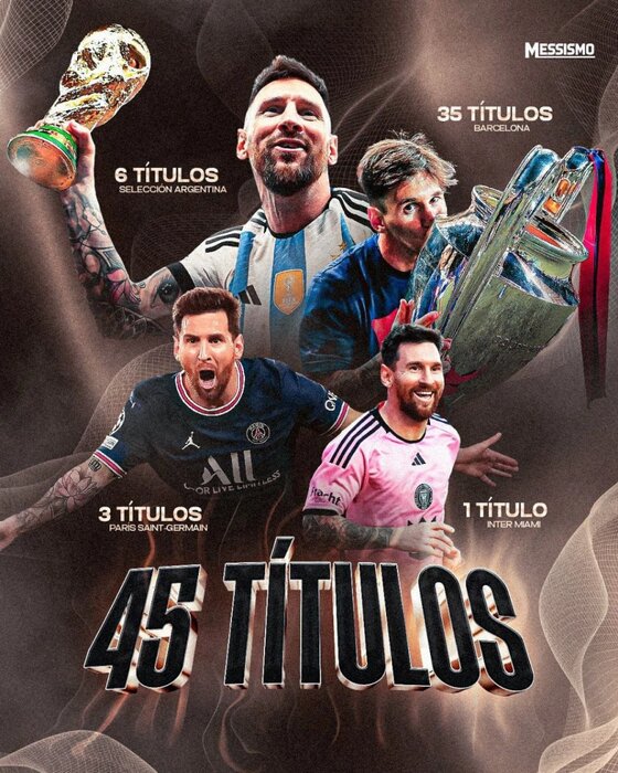 «میم مثل مسی»؛ جادوگر پرافتخارترین بازیکن تاریخ فوتبال شد