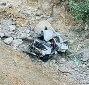 حادثه رانندگی در جاده باینگان پاوه ۲ کشته برجا گذاشت