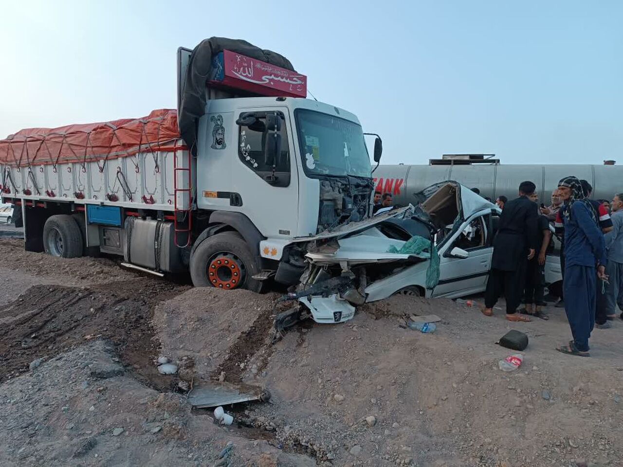 سانحه رانندگی در جاده ریگان - نرماشیر یک کشته و یک مصدوم برجا گذاشت