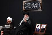 اقامة مراسم العزاء الحسيني في ليلة الحادي عشر من محرم بحضور قائد الثورة