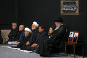 إقامة ليلة العزاء الحسيني الاخيرة بحضور قائد الثورة الاسلامية