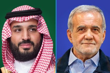 Suudi Arabistan Veliaht Prensi Dr. Pezeşkiyan'ı Tebrik Etti