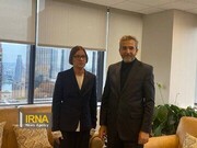 Le ministre iranien des Affaires étrangères par intérim rencontre le président du CICR à New York