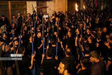 Cérémonie de deuil de Muharram à Gorgān