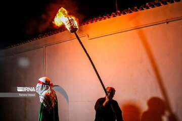 Cérémonie de deuil de Muharram à Gorgān