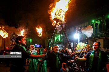 Cérémonie de deuil de Muharram à Gorgān