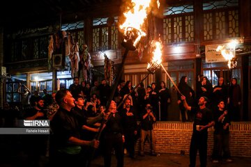 Cérémonie de deuil de Muharram à Gorgān