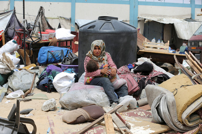 UNICEF: El 90% de la población de Gaza ha sido desplazada desde 7-O