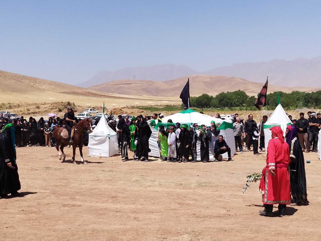 فیلم | برگزاری آیین سومین روز شهادت امام حسین (ع) روستای فش کنگاور