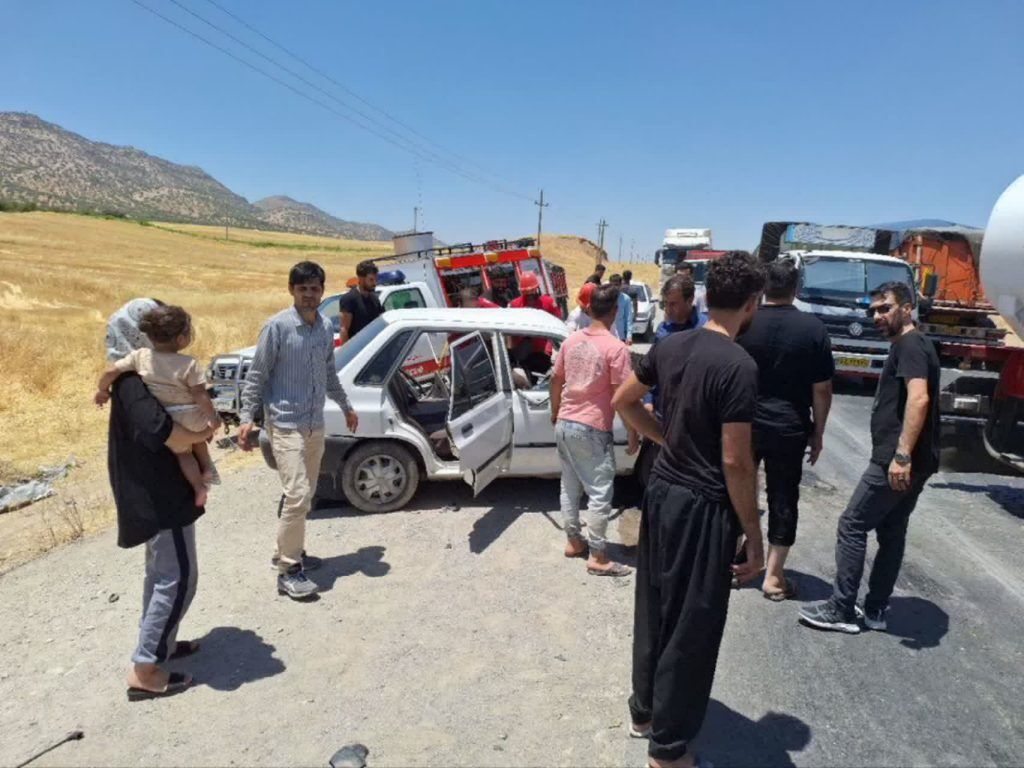 حادثه رانندگی در لرستان یک کشته برجا گذاشت