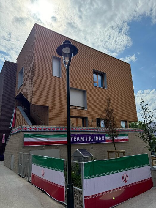 رونمایی از ساختمان کاروان ایران در دهکده المپیک؛ دیواربهدیوار چین و ترکیه+ فیلم