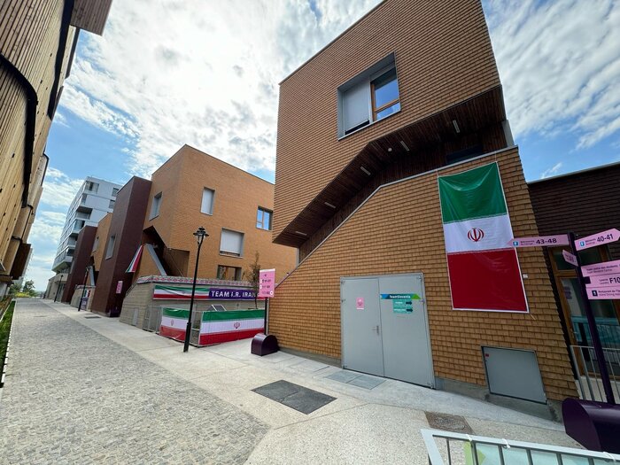 رونمایی از ساختمان کاروان ایران در دهکده المپیک؛ دیواربهدیوار چین و ترکیه+ فیلم