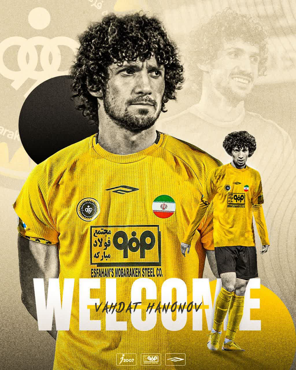 وحدت حنانوف سپاهانی شد