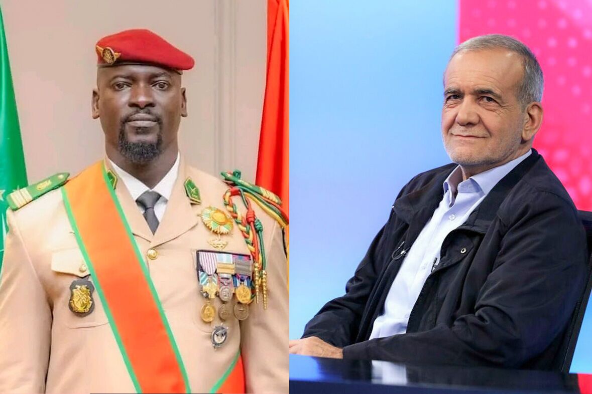 Le président de la Guinée félicite Pezeshkian pour sa victoire à la présidentielle iranienne