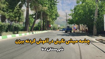 فیلم | "چشمه میشی" نگینی در آغوش دنا