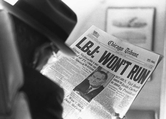 انصراف «جانسون» تا کنارهگیری «بایدن»؛ تاریخ آمریکا تکرار میشود