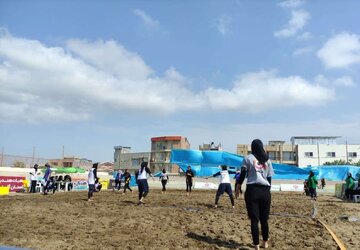 اصفهان قهرمان هندبال ساحلی دختران کشور شد