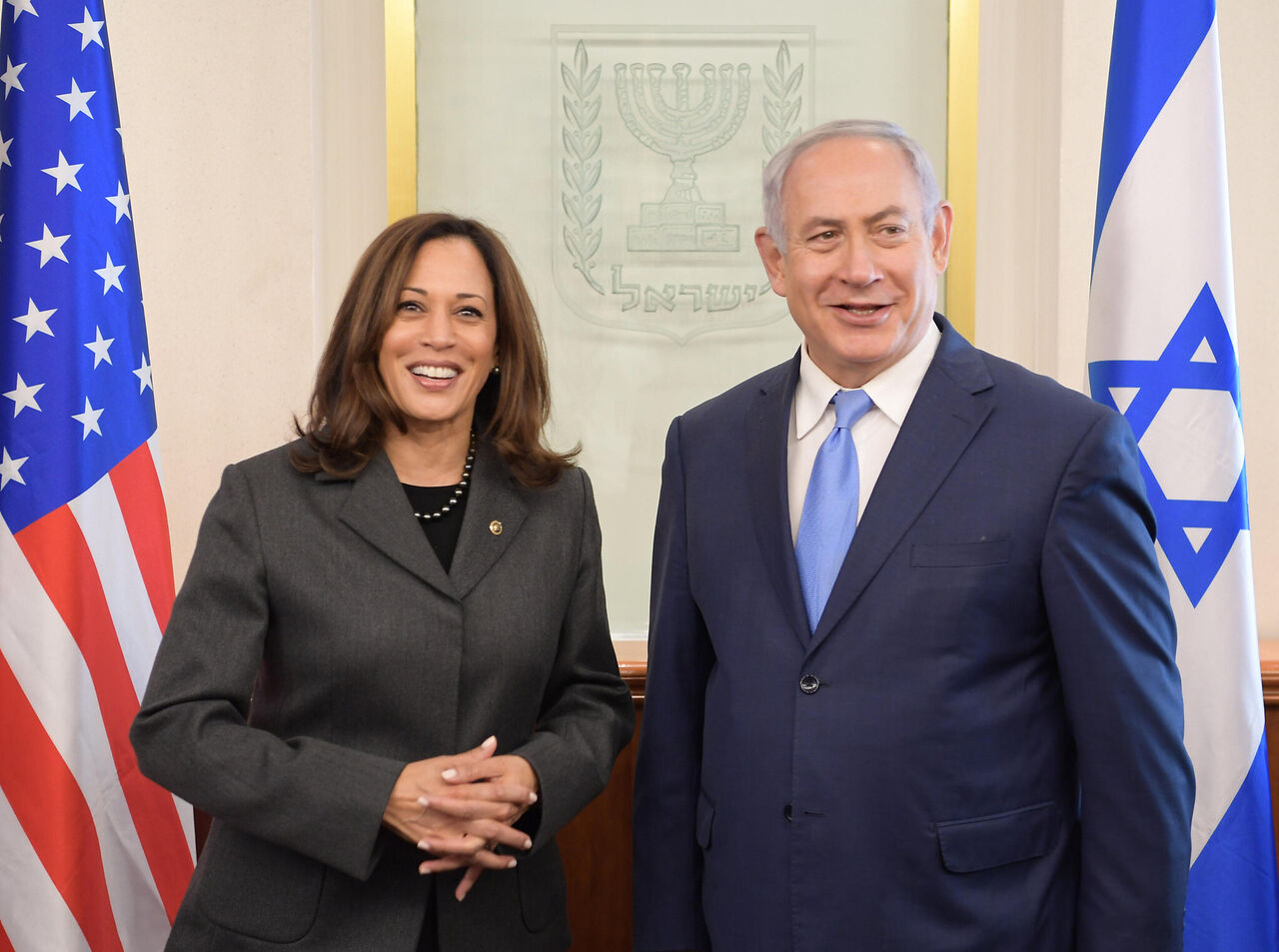 Pour sa première rencontre avec un responsable étranger, la candidate Harris reçoit Netanyahou