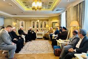 Senior Iranian cleric, Russian Mufti meet in Moscow