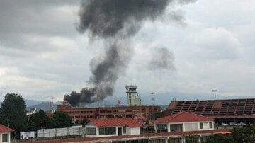 سقوط یک هواپیمای نپالی جان ۱۹ نفر را گرفت+ فیلم