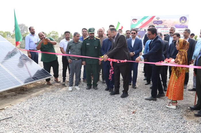 نخستین نیروگاه خورشیدی تجمیعی کشور در میناب هرمزگان افتتاح شد