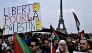 Paris'te Siyonist karşıtı gösteriler