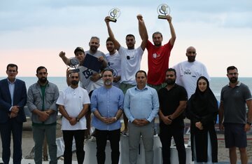 پایان مسابقات بین‌المللی تنیس ساحلی با معرفی قهرمانان