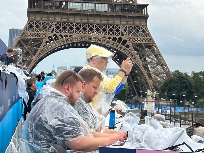 آغاز مراسم افتتاحیه المپیک پاریس