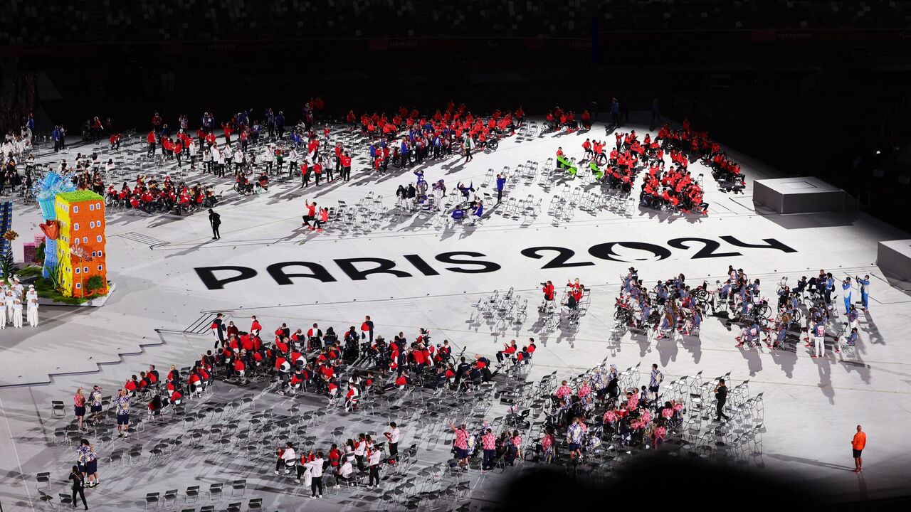 Antizionistische Demonstrationen in Paris vor der Eröffnung der Olympischen Spiele