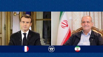 Pezeshkian exprime la volonté de l'Iran d'améliorer ses relations avec la France sur la base des principes d'honnêteté et de confiance