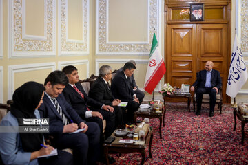 Les rencontres de Ghalibaf avec les invités de l’investiture du nouveau président iranien