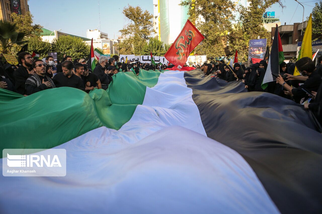 تجمع تهرانیها در اعتراض به ترور شهید «اسماعیل هنیه» آغاز شد