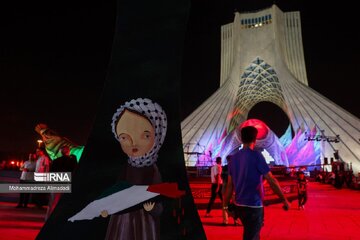 Cérémonies de deuil de Muharram à Téhéran avec la participation de Khaled Kaddoumi