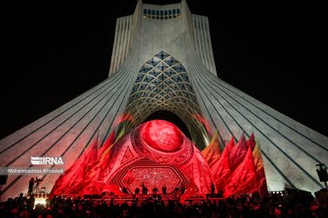 Cérémonies de deuil de Muharram à Téhéran avec la participation de Khaled Kaddoumi